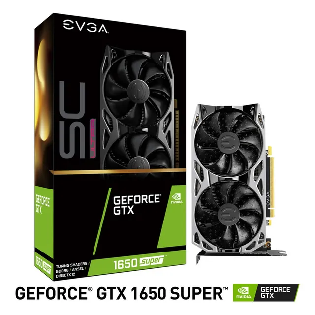 Tarjeta De Video Evga Geforce Gtx 1650 Super Sc Gb Gddr6