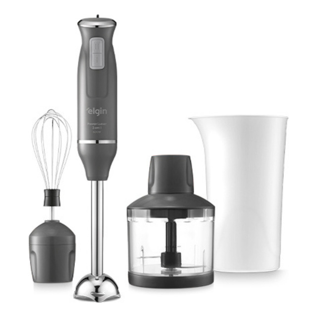 Mixer Power Inox 3 Em 1 600w Elgin Lunar - 220v Mixer Power Inox 3 Em 1 600w Elgin Lunar - 220v