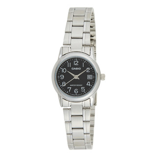 Casio Ltp-v002d-1b Reloj Estándar Para Mujer De Acero Inoxid Casio Ltp-v002d-1b Reloj Estándar Para Mujer De Acero Inoxid