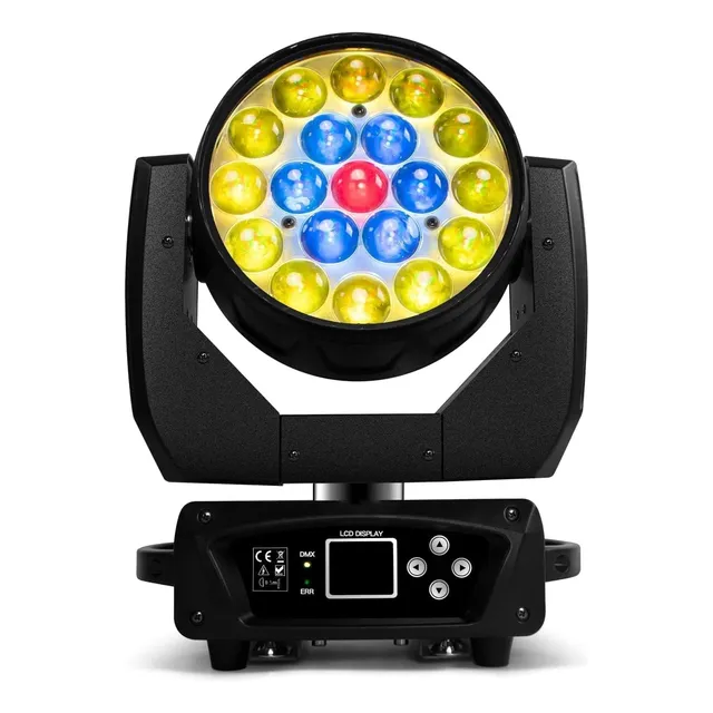Cabeza Móvil Dj Luz Robotica 19 X 15w Lámparas Colorantes