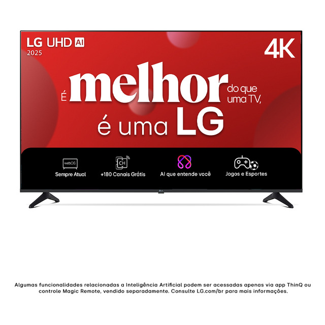 Smart TV LG 50" 4K UHD - 50UA75 Smart TV LG 50" 4K UHD - 50UA75