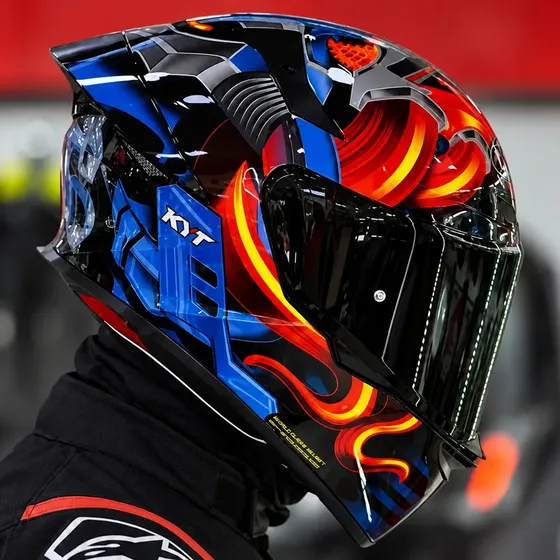 Capacete Kyt Tt Course Fuselage Top Mais Vendido Edição