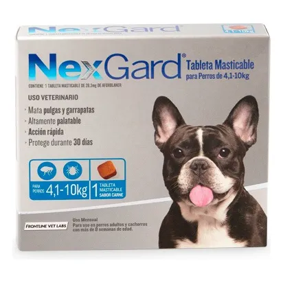 Nexgard Clásica 4,1 Kg - 10 Kg
