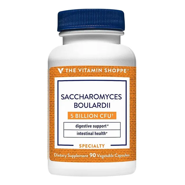 Saccharomyces Boulardii 5 Billion The Vitamin Shoppe 90 Caps Sin Sabor
