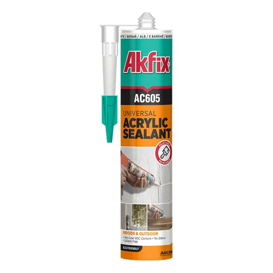 Sellador Acrílico Pintable Ac605 Akfix 300ml