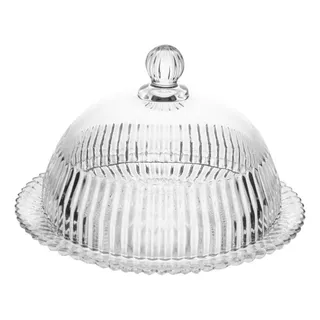 Queijeira Wolff Imperatriz De Cristal Com Tampa 20cm Queijeira Wolff Imperatriz De Cristal Com Tampa 20cm