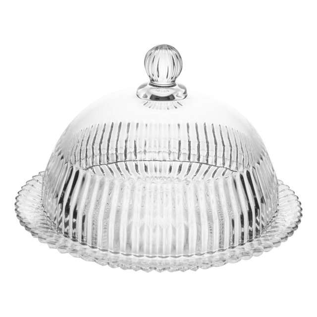 Queijeira Wolff Imperatriz De Cristal Com Tampa 20cm Queijeira Wolff Imperatriz De Cristal Com Tampa 20cm