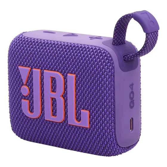 Bocina Portátil Jbl Go 4 Bluetooth Morado