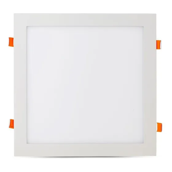 Set X12 Panel Led 30x30 24w Plafon Cuadrado Techo Luz Calida