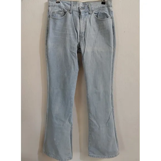 Pantalón Azul Claro De Hombre, Talla 30, Jeans, Marca Pussy