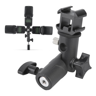 Adaptador Tri Hot Shoe Mount, Soporte Giratorio Para Flash Adaptador Tri Hot Shoe Mount, Soporte Giratorio Para Flash
