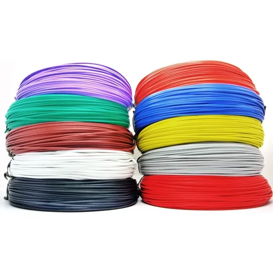  Rolo Fio Cabinho Flexível Cobre 0,75mm Rolos Com 100 Metros