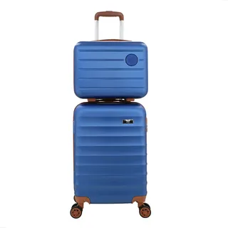 Falcon Line Kit Bolsa Mala Viagem Frasqueira Tamanho Pequeno com rodi