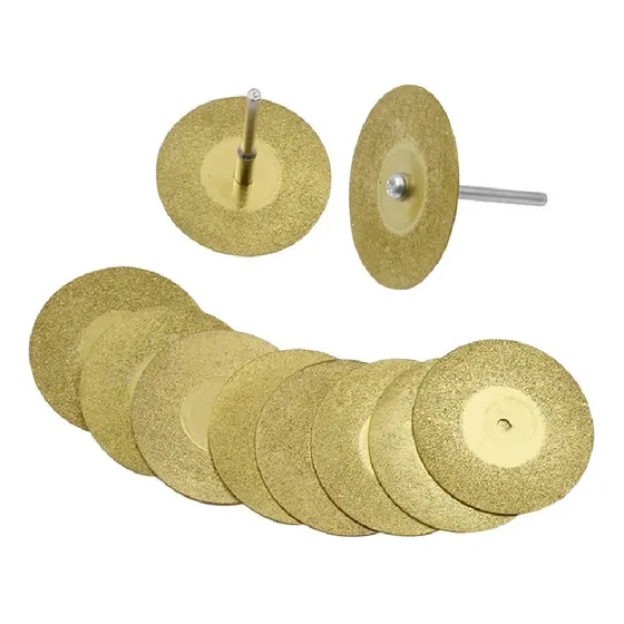 Mini Disco Diamantado Para Corte De 22mm Para Dremel X12pcs