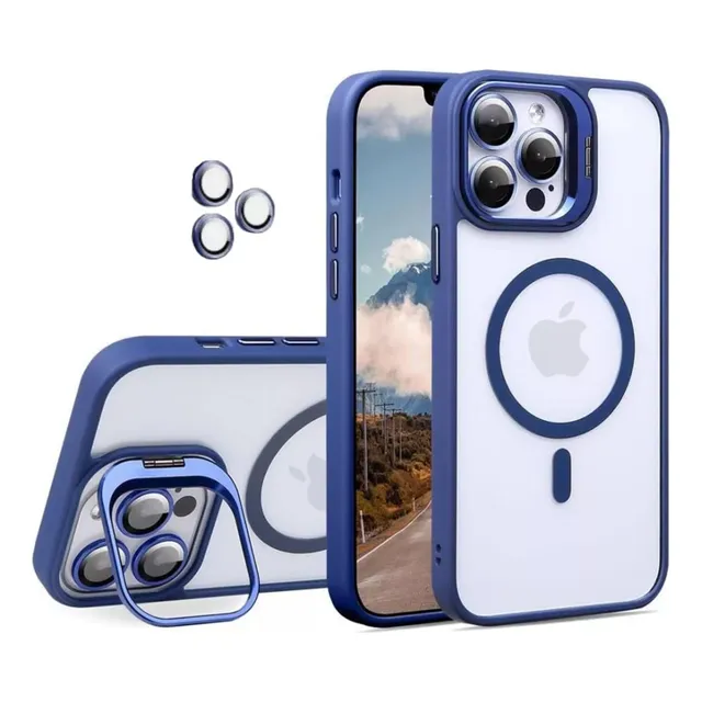 Funda Para Todos Los iPhone Magnetica Camara Soporte Metal
