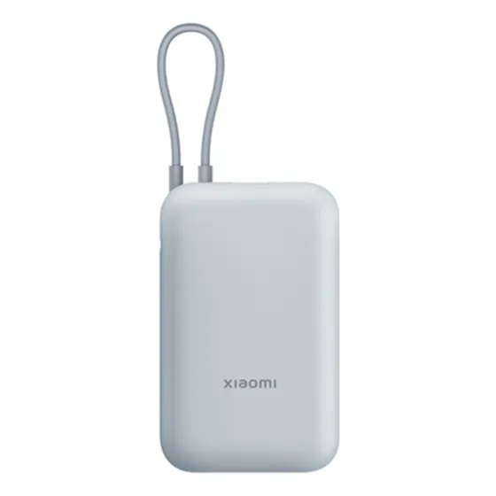 Xiaomi Power Bank 10000mah (cable Integrado) // Color Azul claro