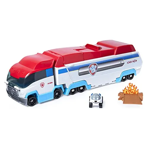 Paw Patrol, Chase 5-in-1 Ultimate Cruiser Con Luces Y 4zwyl