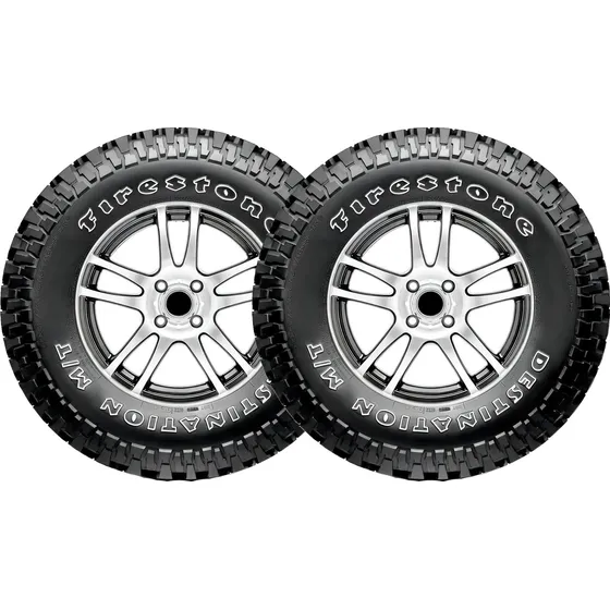 Kit de 2 pneus Firestone Destination M/T 23° LT 31x10.50R15 109 Q