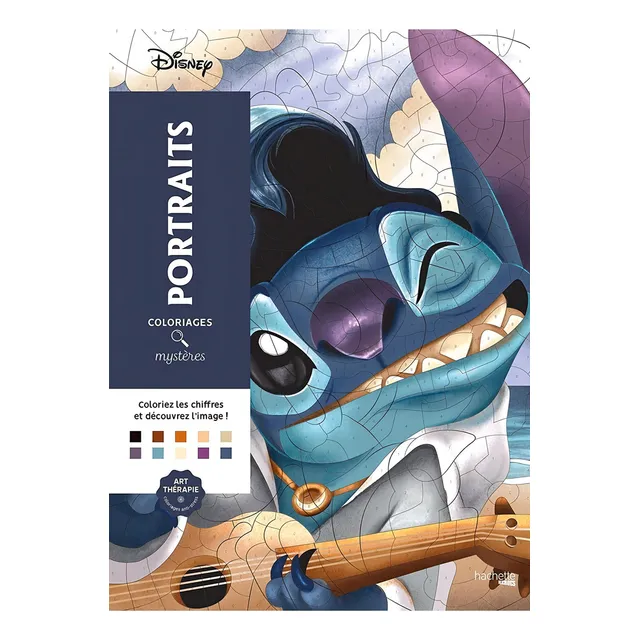 Libro Colorea Y Descubre El Misterio [ Personajes Disney ]