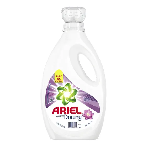 Detergente Ariel Liquido Con Downy 1.8 Litros 
