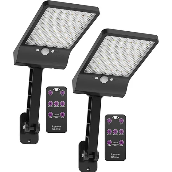 Highydroled Luces Solares Para Exteriores Con Control Remoto