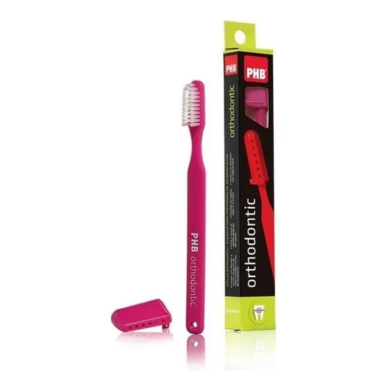 Cepillo de dientes PHB Cepillo dental para ortodoncia medio