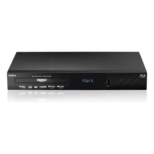Blu-ray Player Sony Ubp-x800m2 4k Ultra Hd Audio Wi-fi Preto