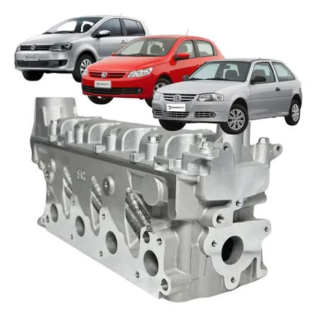 Cabeçote Novo Vw Ea111 Power 1.0 8v Gol G4 G5 G6 Fox Voyage