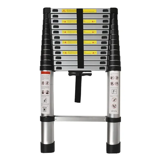 Escalera Extensible Aluminio Plegable Telescópica Multiusos