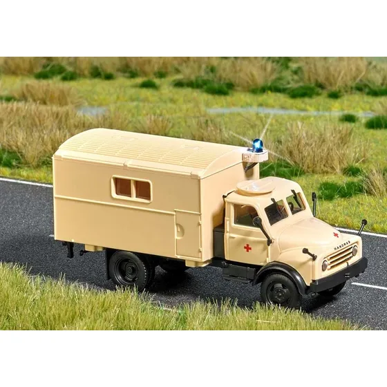 Busch 5628 Camion Cruz Roja Luz Ho Escala Modelo Vehiculo