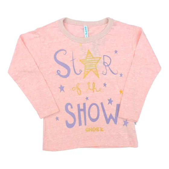 Remera Niña Nena Ghos'k Parque Algodón Manga Larga