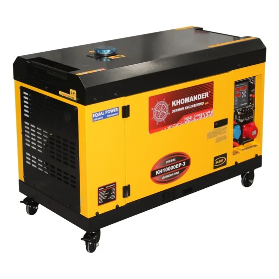 Generador Diesel Encapsulado 7 Kw Trifásico 380v - Khomander