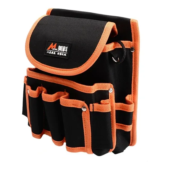 Bolso De Herramientas Cartuchera Porta Cinturon 9 Divisiones