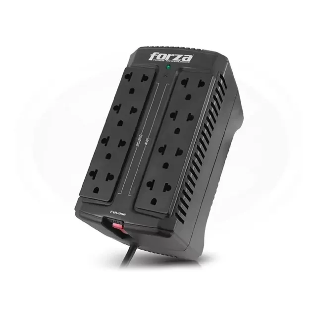 Fvr-902 Estabilizador De Voltaje Forza 8 Tomas 900va/450w 