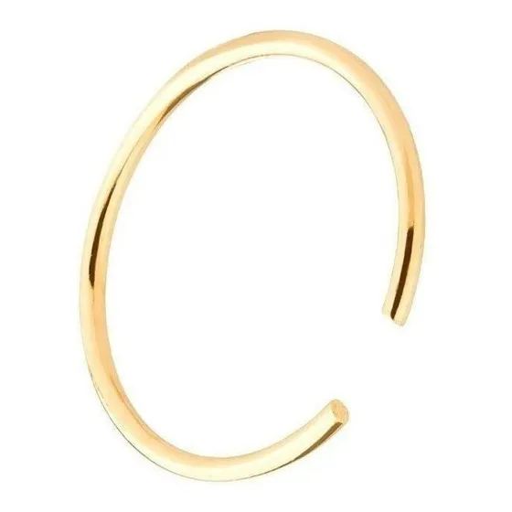 Piercing Nariz Ouro 18k Legítimo Argolinha Fina E Discreta