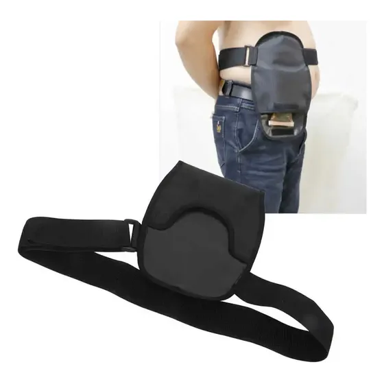 Funda Para Bolsa De Colostomia Color Negro