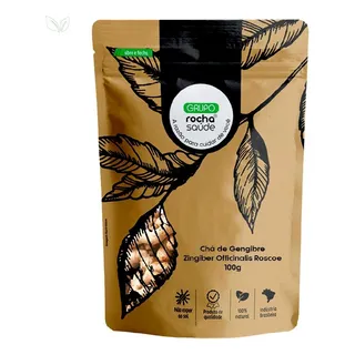 ChĂĄ De Gengibre - Zingiber Officinalis Roscoe - 100g ChĂĄ De Gengibre - Zingiber Officinalis Roscoe - 100g