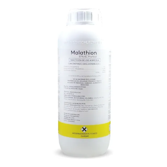 Malathion Insecticida De Uso Agricola X 1 L Adama