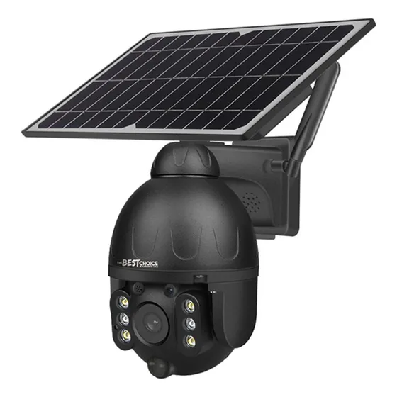 Cámara de seguridad Camara S588M Profesional Solar con resolución 3MP visión nocturna incluida color negro