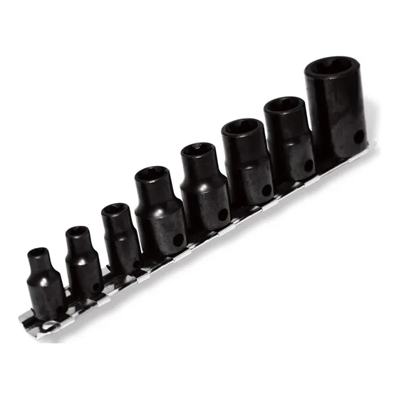  Conjunto De 8 Sockets Torx Plus Cta Tools 9650l 