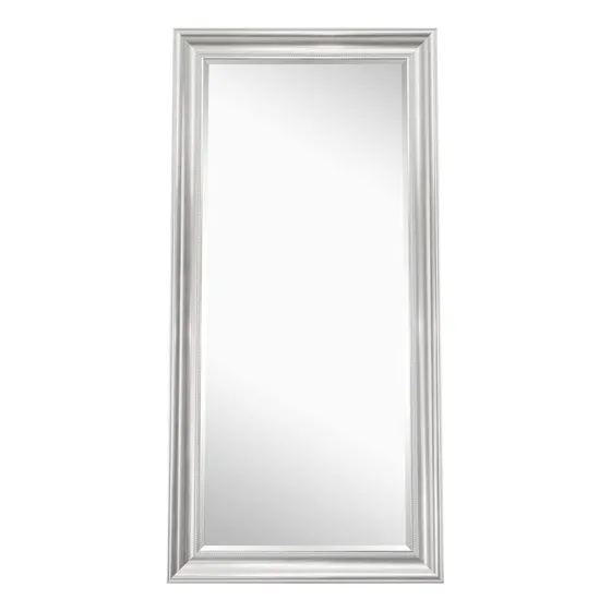 Espejo Niquel Cepillado Para Pared Cuerpo Entero Completo