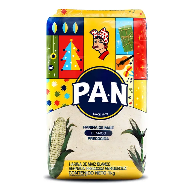 Harina Pan 1kg Pack 4und