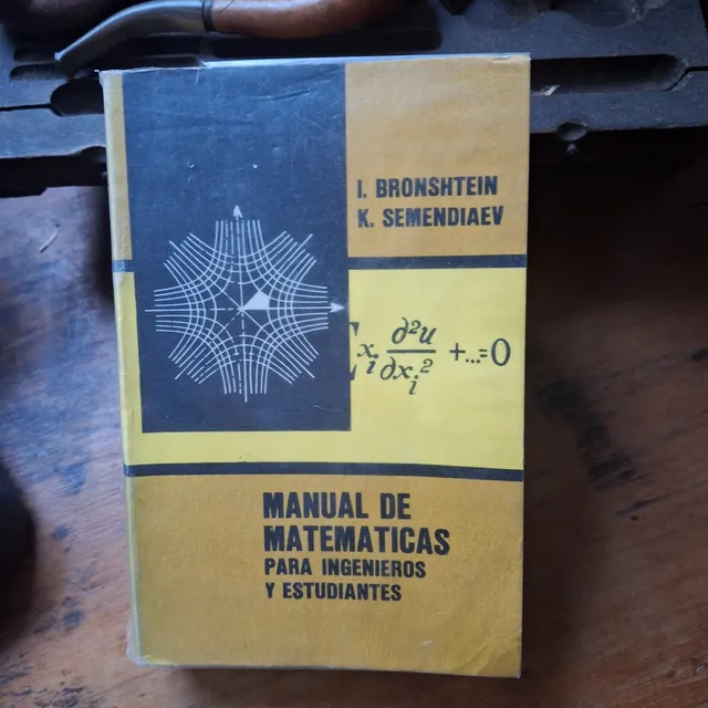 Manual De Matemáticas Para Ingenieros /bronshtein-semendiaev