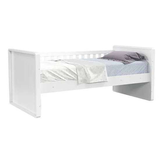 Cama Babá Tutto New Branco Acetinado  Matic