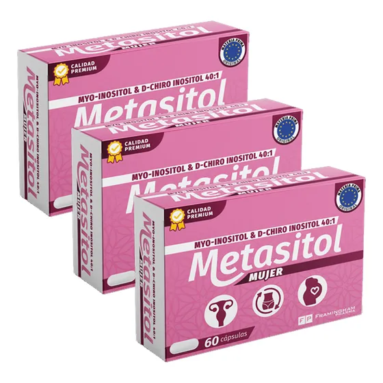 Suplemento Estimulante Insulínico Metasitol X 60 Cápsulas 3u