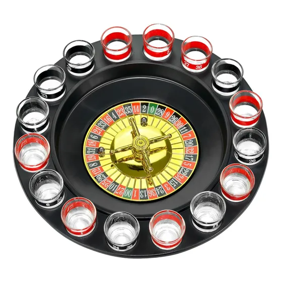 Ruleta Juego De Shots 16 Copas Glass Drinking