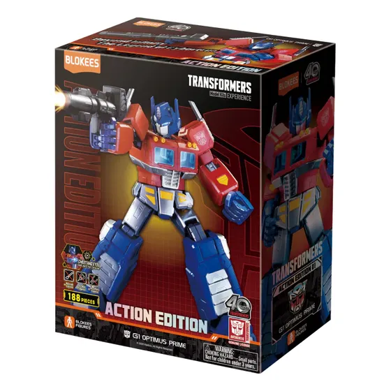 Blokees Figures|transformers Action Edition-g1 Optimus Prime