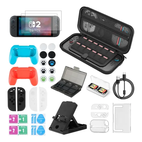 Nintendo switch 一式　+おまけ Kit Acessórios Nintendo Switch Oled 12 Em 1 - Case Capa Grip