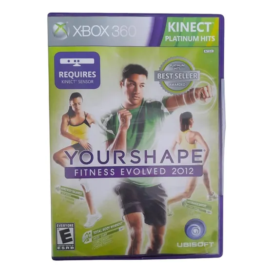 Jogo Yourshape 2012 Xbox 360 Funciona Com Kinect