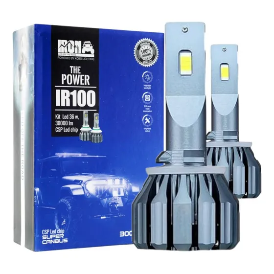 Kit Led Ir100 Canbus H7 H4 H11 H3 Para Autos Alta Gama